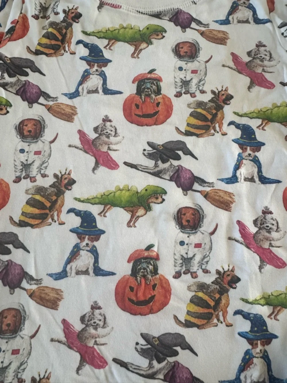 Hart + Land 5T Halloween Pups Organic Pima Cotton Pajama Set Unisex